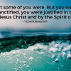 1 Corinthians 6:11 — Today’s Verse for Wednesday, October 4, 2023