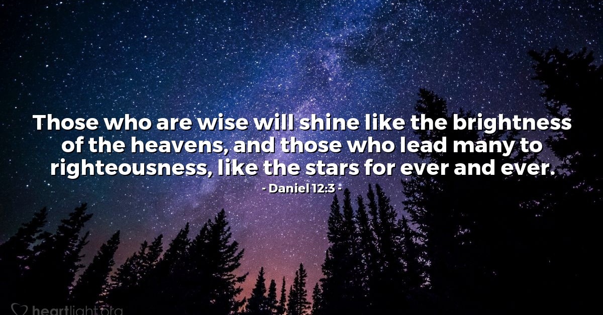 Verse of the Day – Daniel 12:3
