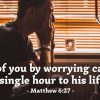 Verse of the Day – Matthew 6:27