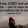 Verse of the Day – Jeremiah 10:24