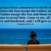 Matthew 11:27-28 — Today’s Verse for Wednesday, November 27, 2024