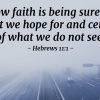 Verse of the Day – Hebrews 11:1